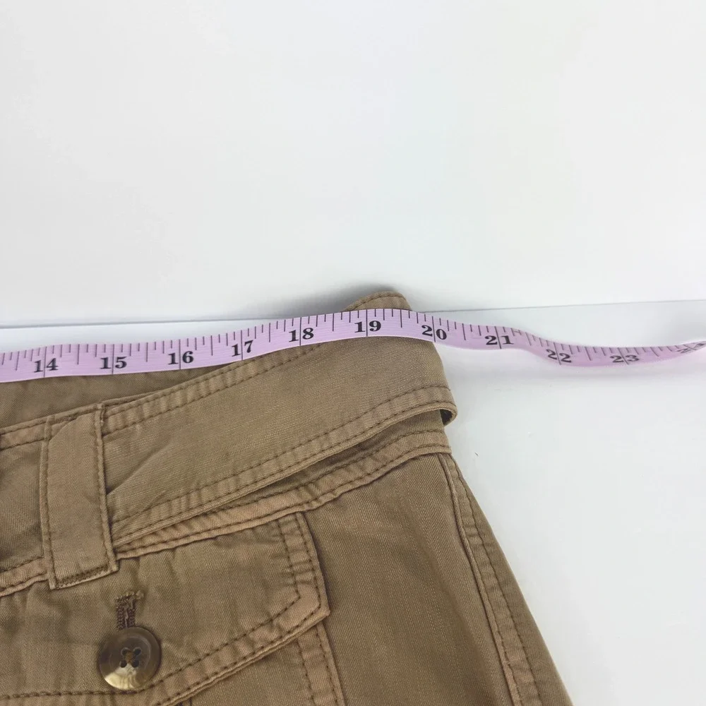 Sundance Sz 16 Alberta Slouchy Straight Leg Tencel Pants Women Casual Beach Boho - Picture 8 of 9